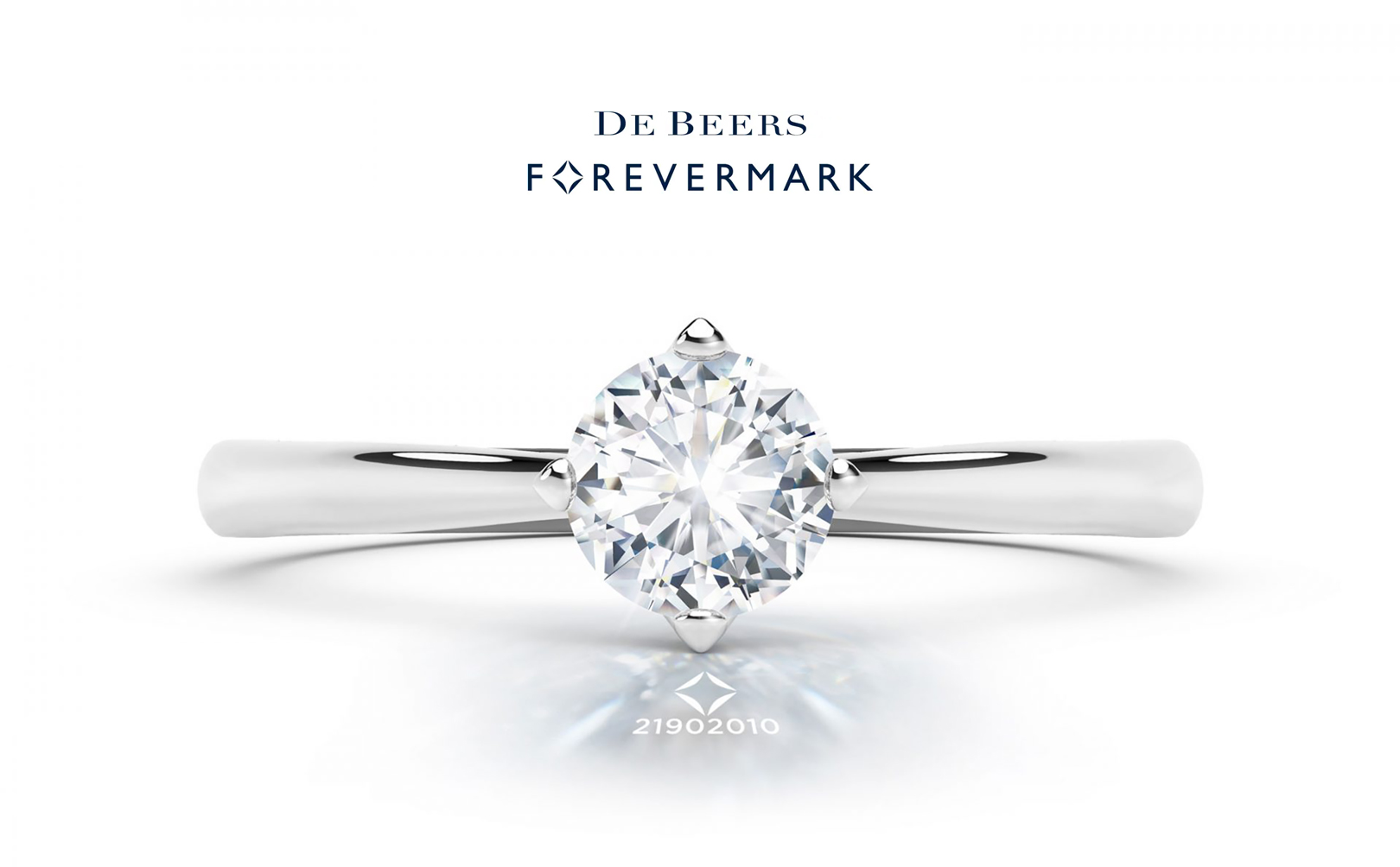 デビアス　　フォーエバーマーク　ダイヤモンド　山口県で結婚指輪・婚約指輪を探すならジュエルセブンで。プロポーズリングのご相談もお任せ